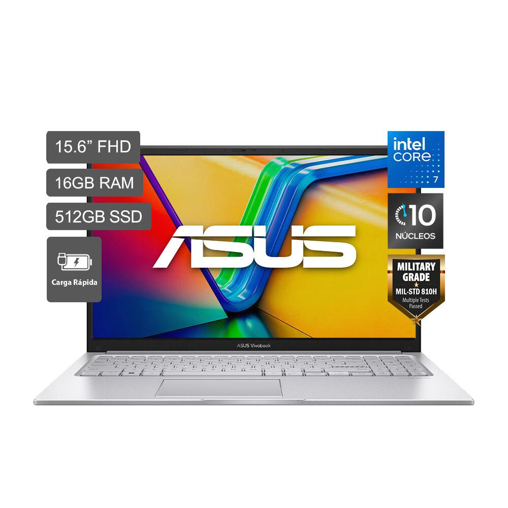 LAPTOP ASUS VIVOBOOK 15 X1504VA-BQ4587W INTEL CORE 7 150U 16GB 512SSD 15.6 FHD
